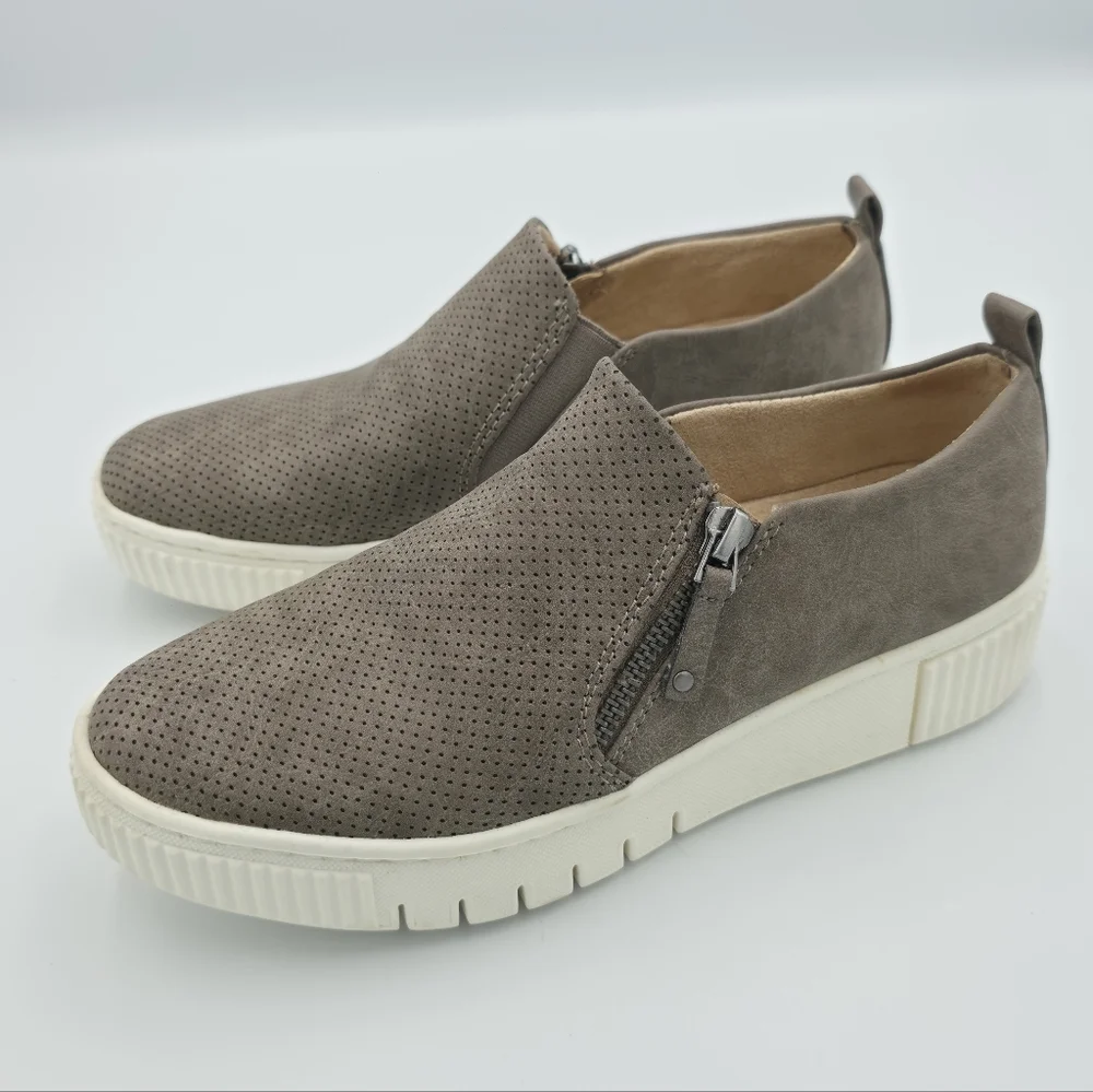 SOUL Turner Slip On Sneakers Grey Size 6.5 - Picture 1 of 9